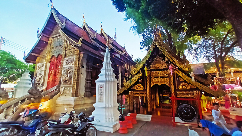 Templo Wat Ket Karam en Chiang Mai