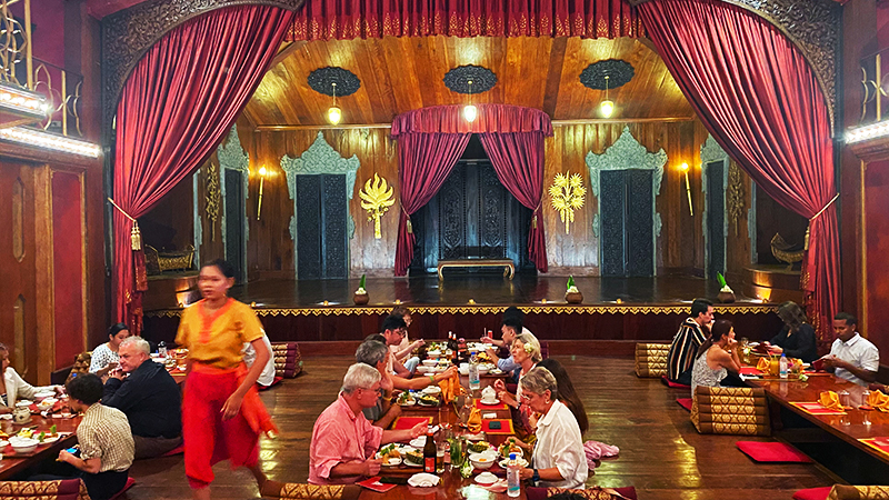 Visto del teatro Apsara de Siem Reap a Camboya