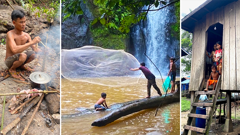 Tres fotos de la provincia de Ratanakiri a Camboya