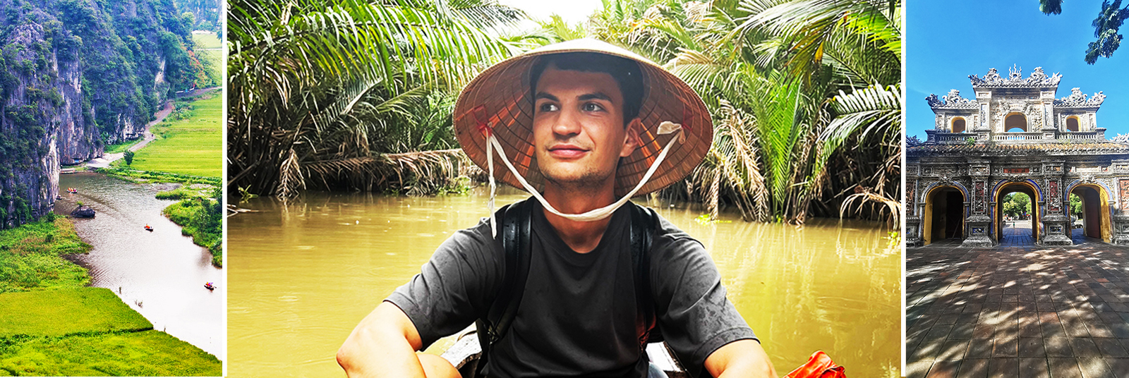 tres fotos de viajes a vietnam