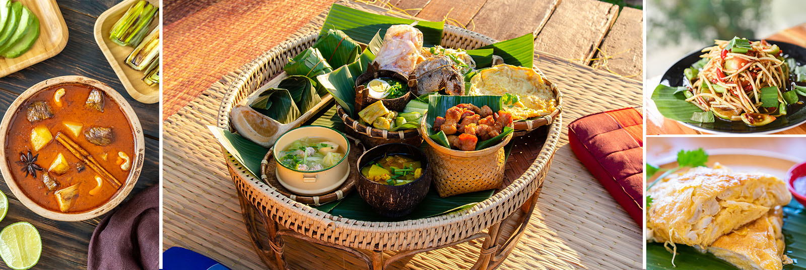 Foto de platos typicos de tailandia