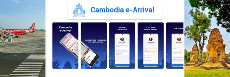 Photos introducing E-Card Arrival in Cambodia