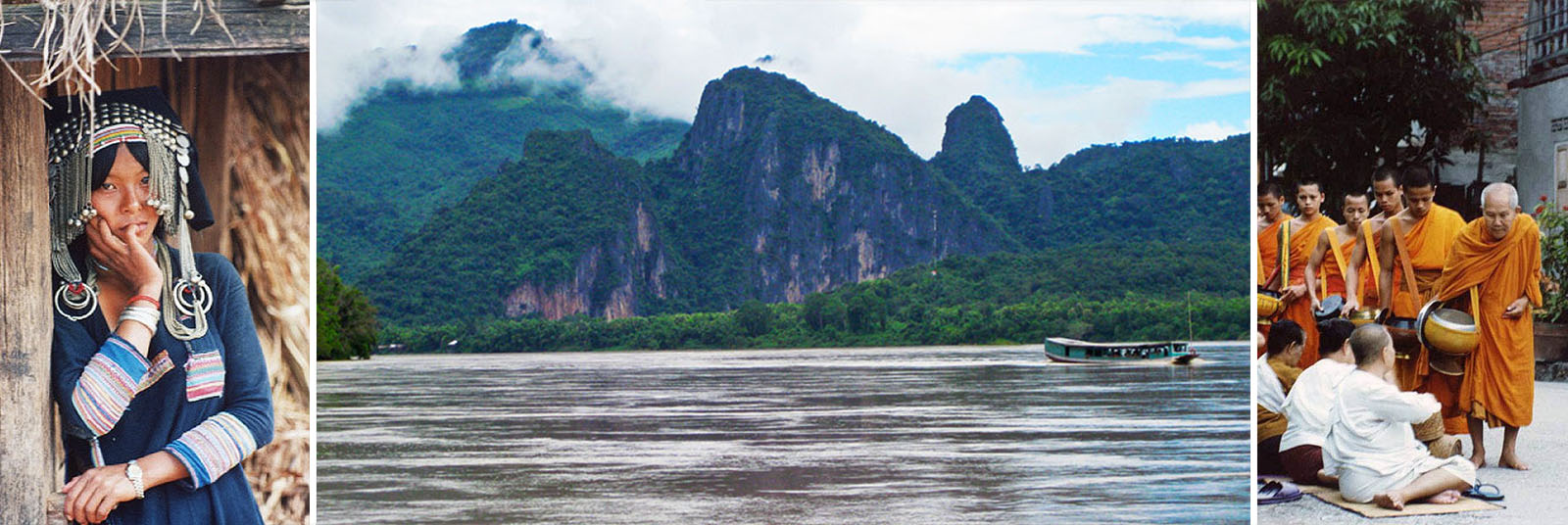 Composición fotográfica en Laos