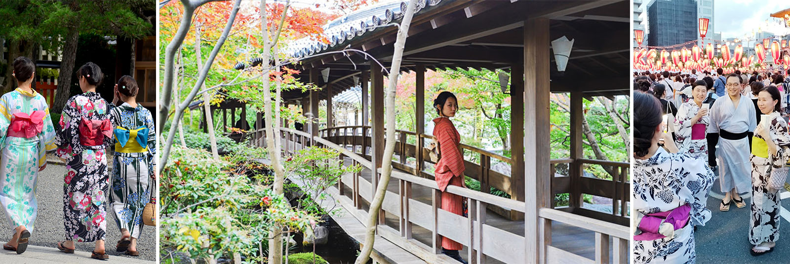 composicion fotografica sobre el yukata japonesa