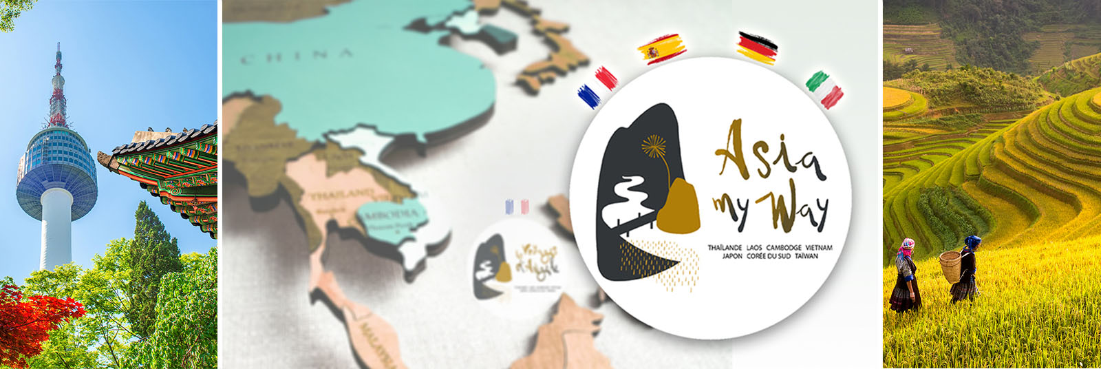 Les Voyages d'Angèle se convierte en Asia My Way