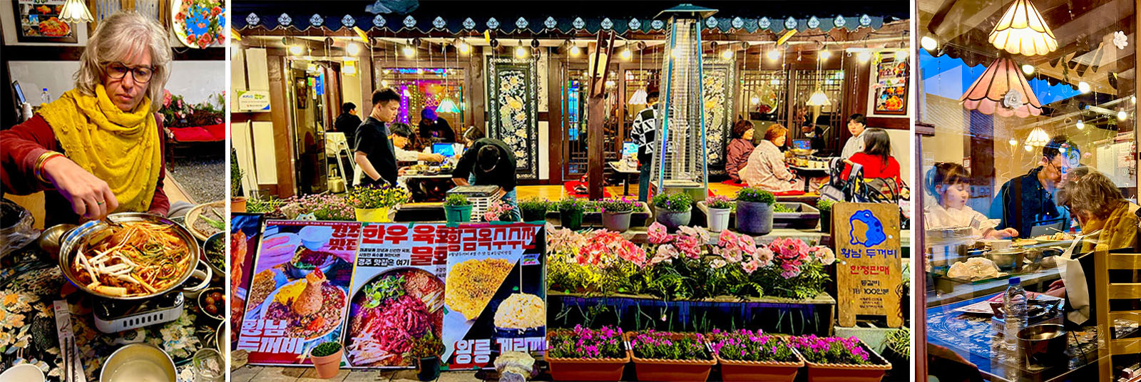 Restaurante auténtico en Gyeongju, Corea del Sur