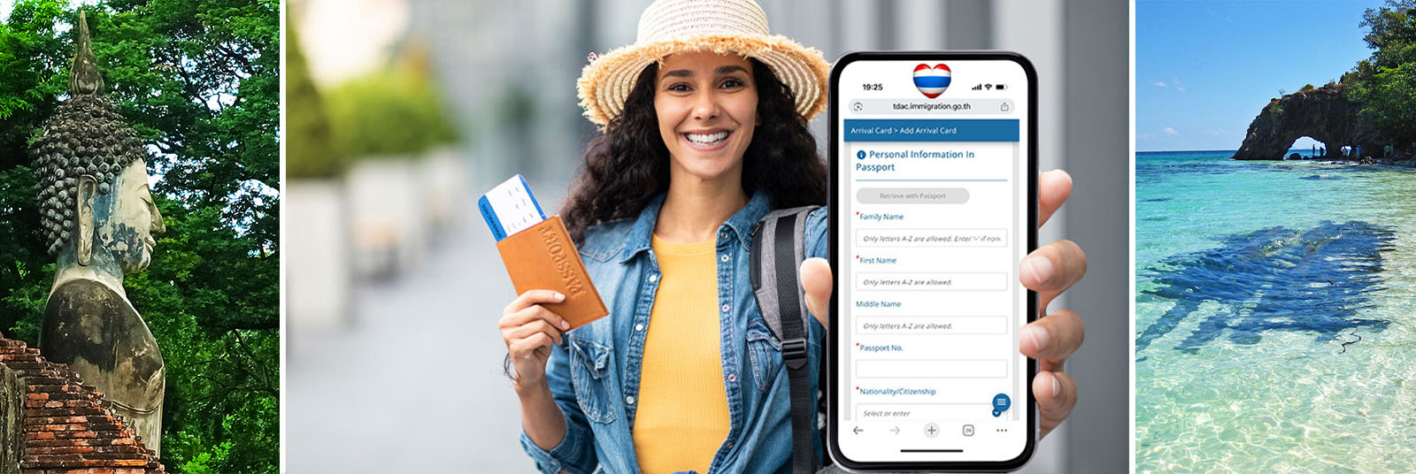TDAC Nuevo Formulario digital de entrada a Tailandia